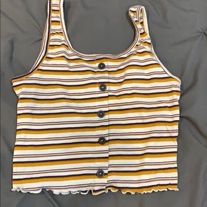 Striped tank top